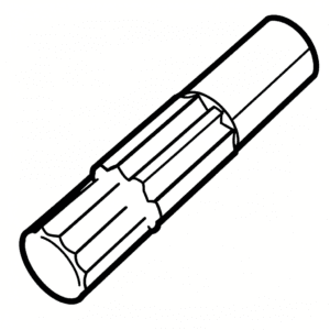 splined shaft